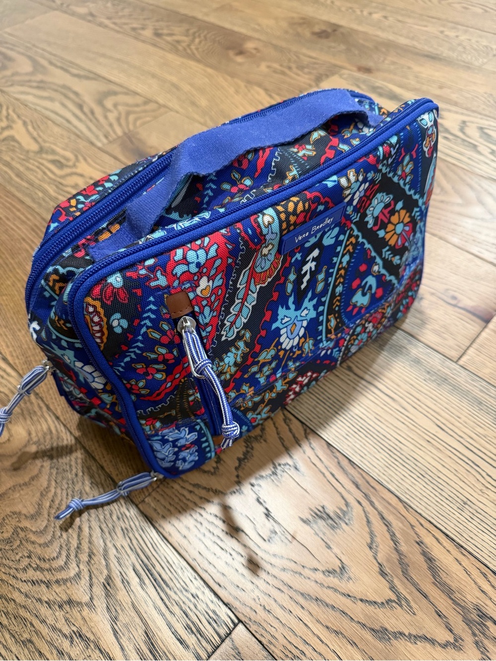 Vera Bradley makeup travel bag